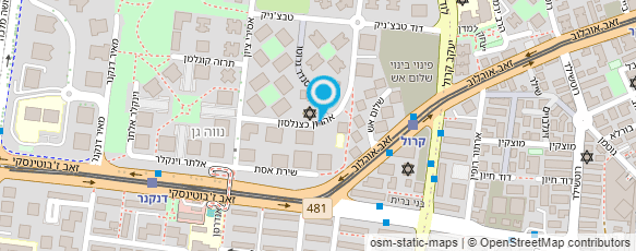 מפת הגעה אל כנרת מגונדרת