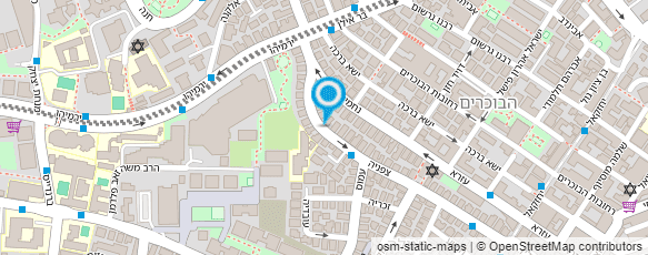 מפת הגעה אל רובינשטיין צבי חיים