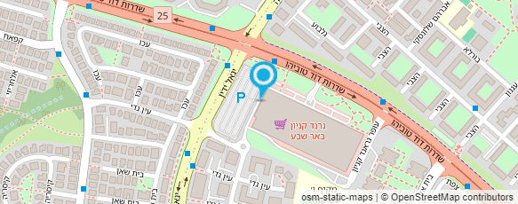 מפת הגעה אל FLY FOOT