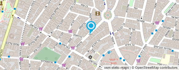 מפת הגעה אל ניר בן יוחנה - פסיכולוג רפואי