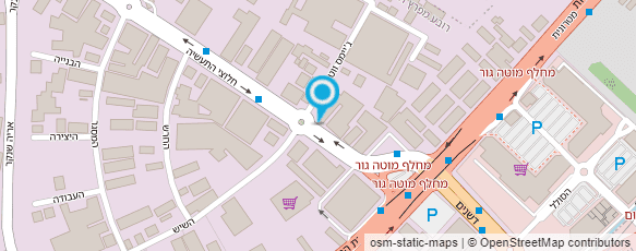 מפת הגעה אל אורלי קרלין סדנאות אפייה לילדים ומבוגרים