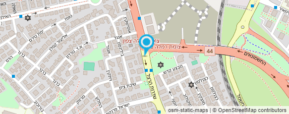 מפת הגעה אל מסעדת מרים