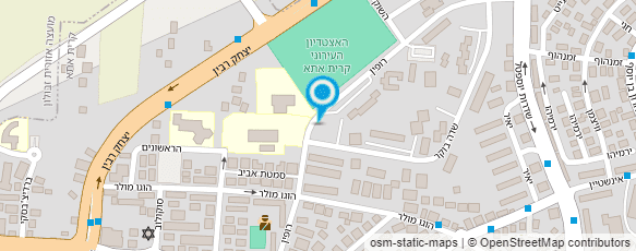 מפת הגעה אל דיג'יי אביב פרץ