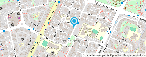 מפת הגעה אל נווה המרכז לאורטופדיה מתקדמת