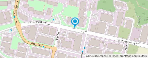 מפת הגעה אל מאסטר שירותי תחזוקה