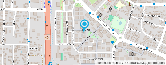 מפת הגעה אל סזן ניהול