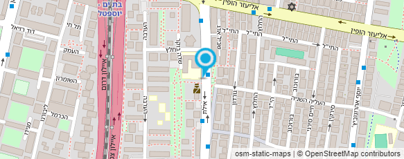 מפת הגעה אל ד.ח שליחויות