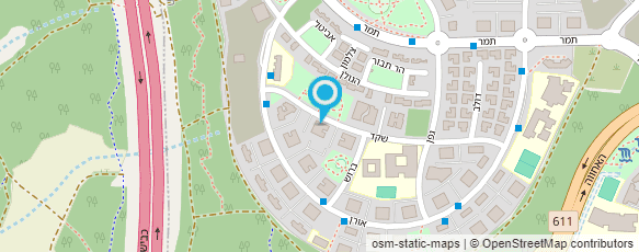 מפת הגעה אל YUMMY -מתוקים