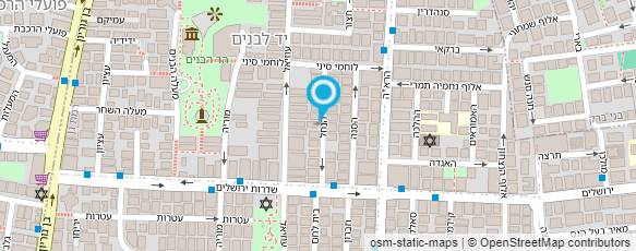 מפת הגעה אל המתוקים של הדס - Hadas sweets