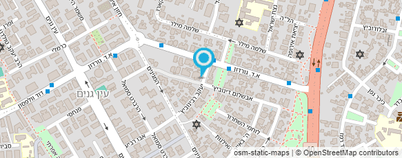 מפת הגעה אל הג'חנונייה הגירסה הבריאה