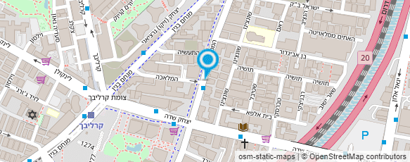 מפת הגעה אל The CAR Gallery‎‏