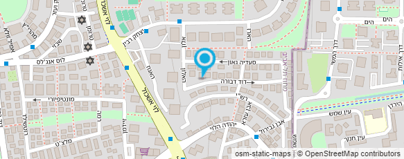 מפת הגעה אל קרן לב בנש - מאפרת מקצועית