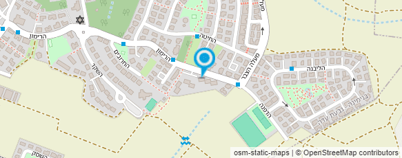 מפת הגעה אל יפית שחר