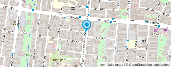 מפת הגעה אל קלר זמיר- עיצוב עוגות