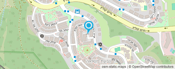 מפת הגעה אל מרפאות מרחב בע"מ