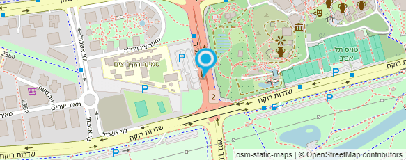 מפת הגעה אל בית הספר לאמנויות המחול