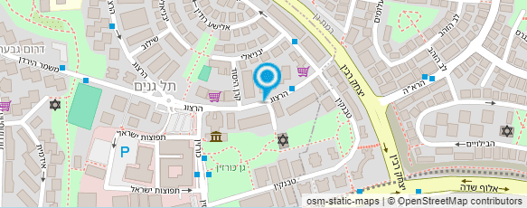 מפת הגעה אל עמותת מרחביה