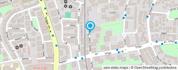 מפת הגעה אל שירלי גלבר גולן