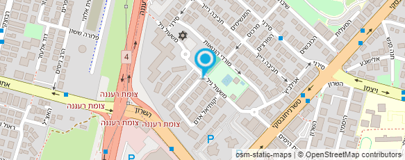 מפת הגעה אל עו"ד  בלר דה-בר דורית