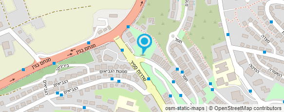 מפת הגעה אל ישיבה תיכונית אור טבריה