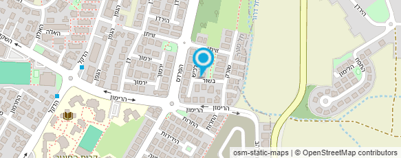 מפת הגעה אל עו"ד נועה רוזנצויג