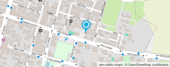 מפת הגעה אל ענת זך - עיצוב אירועים