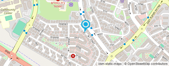 מפת הגעה אל דוד סבח