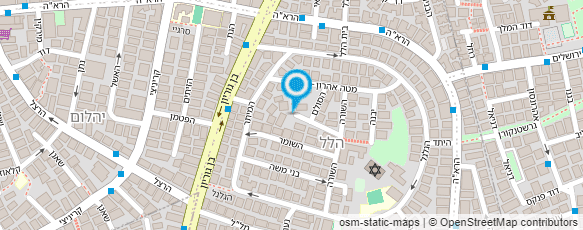 מפת הגעה אל עו"ד ברנס בן