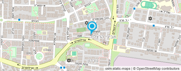 מפת הגעה אל עו"ד זיגל יעל