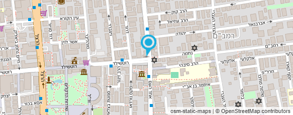 מפת הגעה אל מרפאת שיניים ליאור דדון