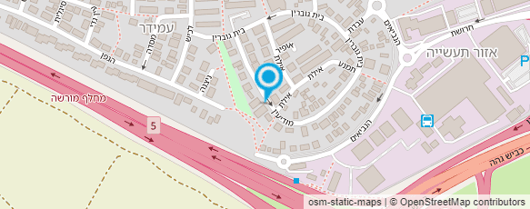 מפת הגעה אל טוסטוס שליחים