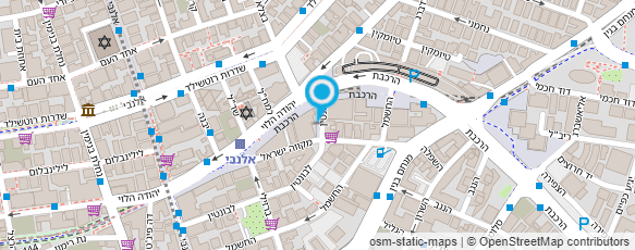 מפת הגעה אל Abraham Hostels – Bar Restaurant