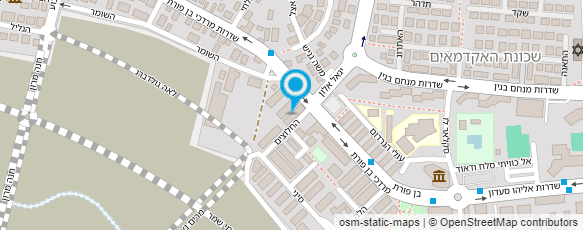 מפת הגעה אל יהודה אהרונוב