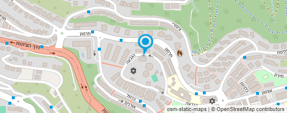 מפת הגעה אל הרב יעקב זכרי