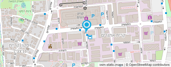 מפת הגעה אל לייזר סטריט