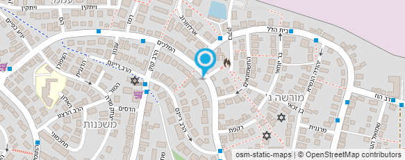 מפת הגעה אל דנה וינשמן