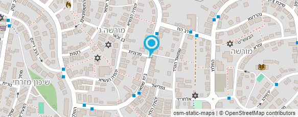 מפת הגעה אל מור יצחק מנצור