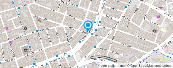 מפת הגעה אל מלון 65