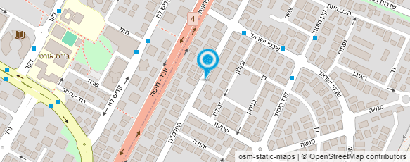 מפת הגעה אל עו"ד יונה ניר