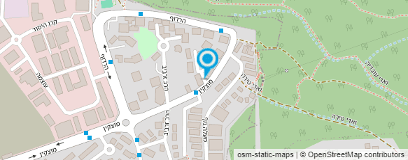 מפת הגעה אל בריכה טיפולית - טירת כרמל