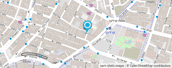 מפת הגעה אל עו"ד מוריה שלומות