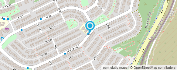 מפת הגעה אל אופיר סטודיו למחול ותנועה