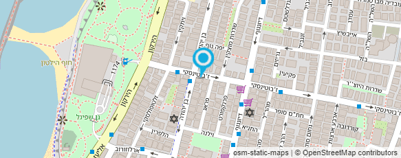 מפת הגעה אל בורגר הקטן - TLBS