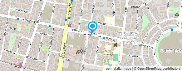 מפת הגעה אל עו"ד חופי אורן