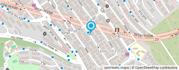 מפת הגעה אל עו"ד אנצלביץ אנה