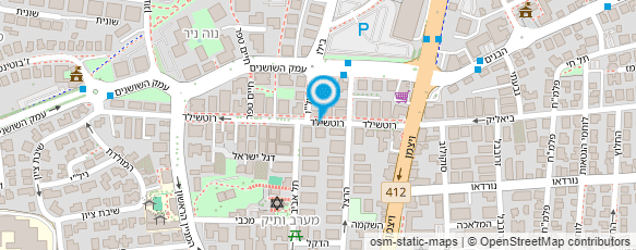 מפת הגעה אל עו"ד דוד מדר-יתיר