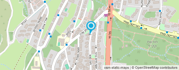 מפת הגעה אל פרי הארי - פירות וירקות מעוצבים