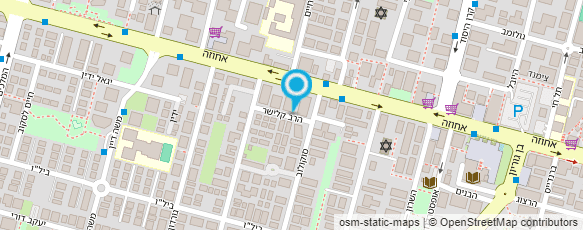 מפת הגעה אל עו"ד אביבית זמיר