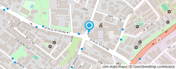 מפת הגעה אל לופט לאירועי בוטיק