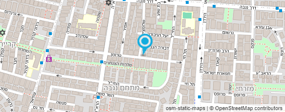 מפת הגעה אל גן הילדים של אורטלי